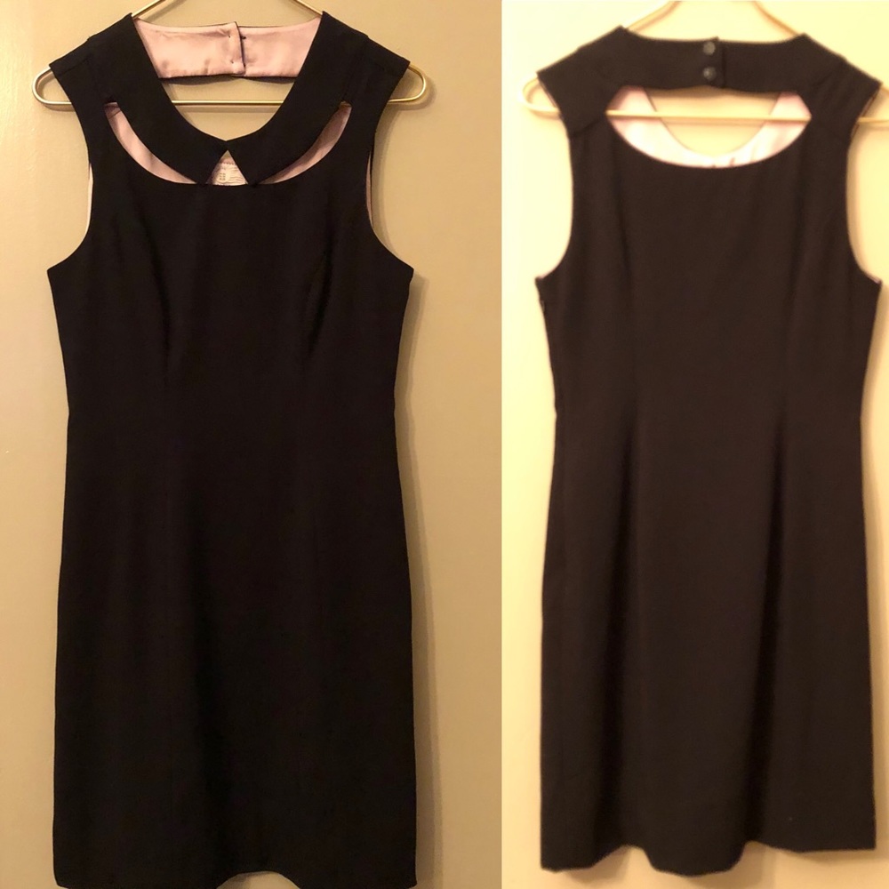 Anthropologie postage stamp tag‎ dress